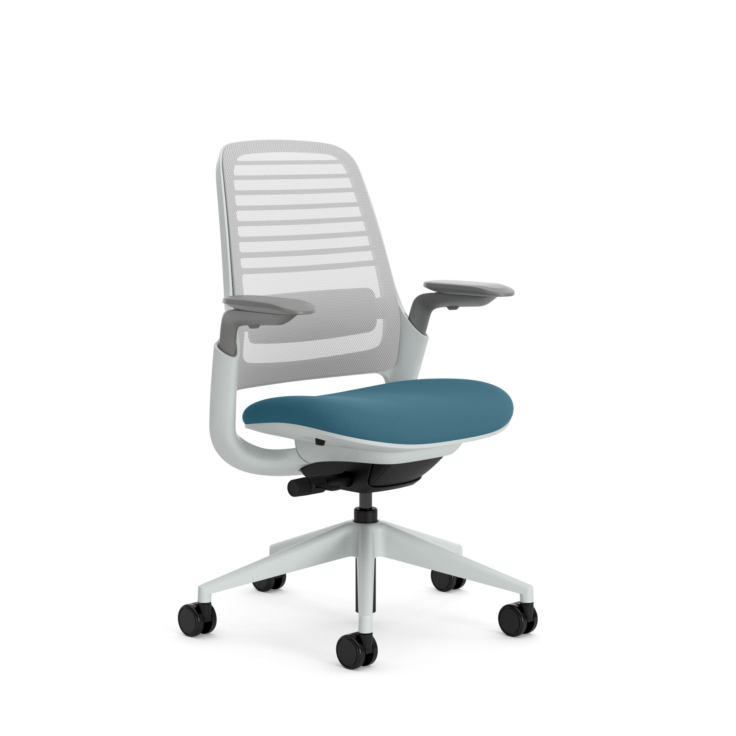 Steelcase Series 1 Ergonomic Office Chair with LiveBack Lumbar Support and 4D Armrests Truffle