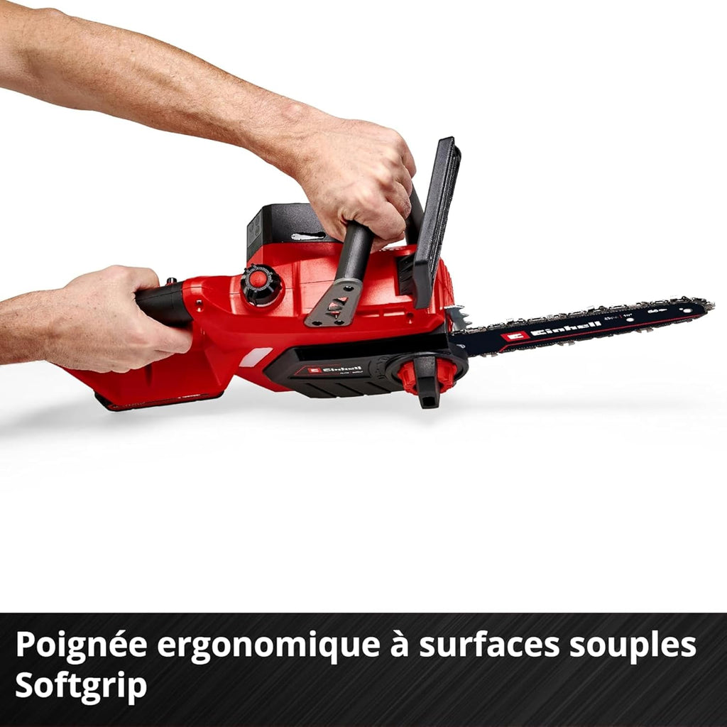 Einhell Cordless chainsaw GE-LC 18/25 Li Solo - Power X-Change (18 V, Guide length 25 cm, Cutting length 23 cm) Delivered without battery or charger