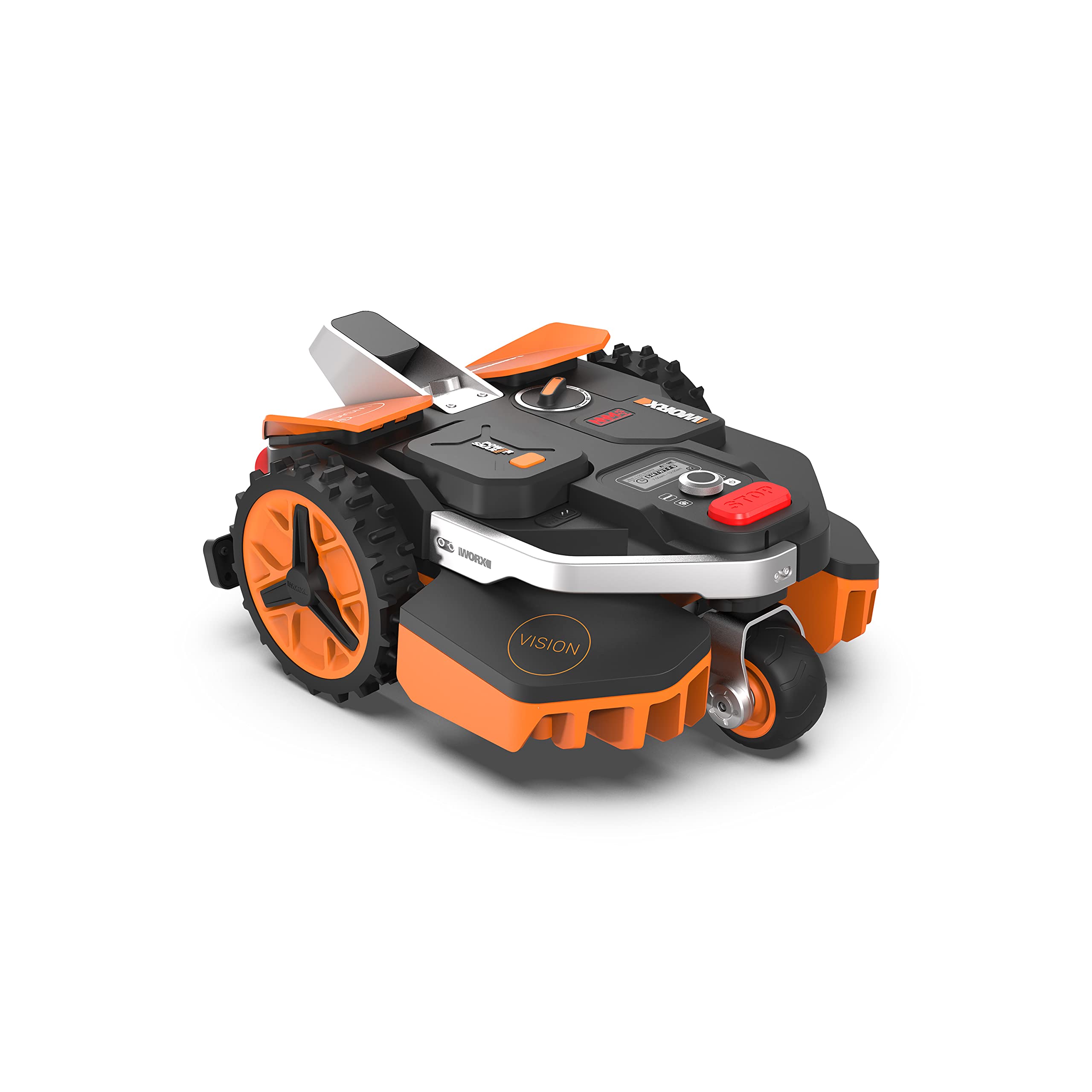 WORX M WR141E Mähroboter 500 m² für kleine Gärten, Akku & Selbstfahrend