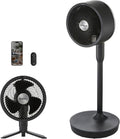 Dimplex Duocool Smart 2-in-1 Cordless Cordless Fan, Stand & Table Fan, 45 Hours Battery, 5 Speeds + Turbo, 20 m Range, Quiet Fan (36 dB), App, Google Home & Alexa, Remote Control