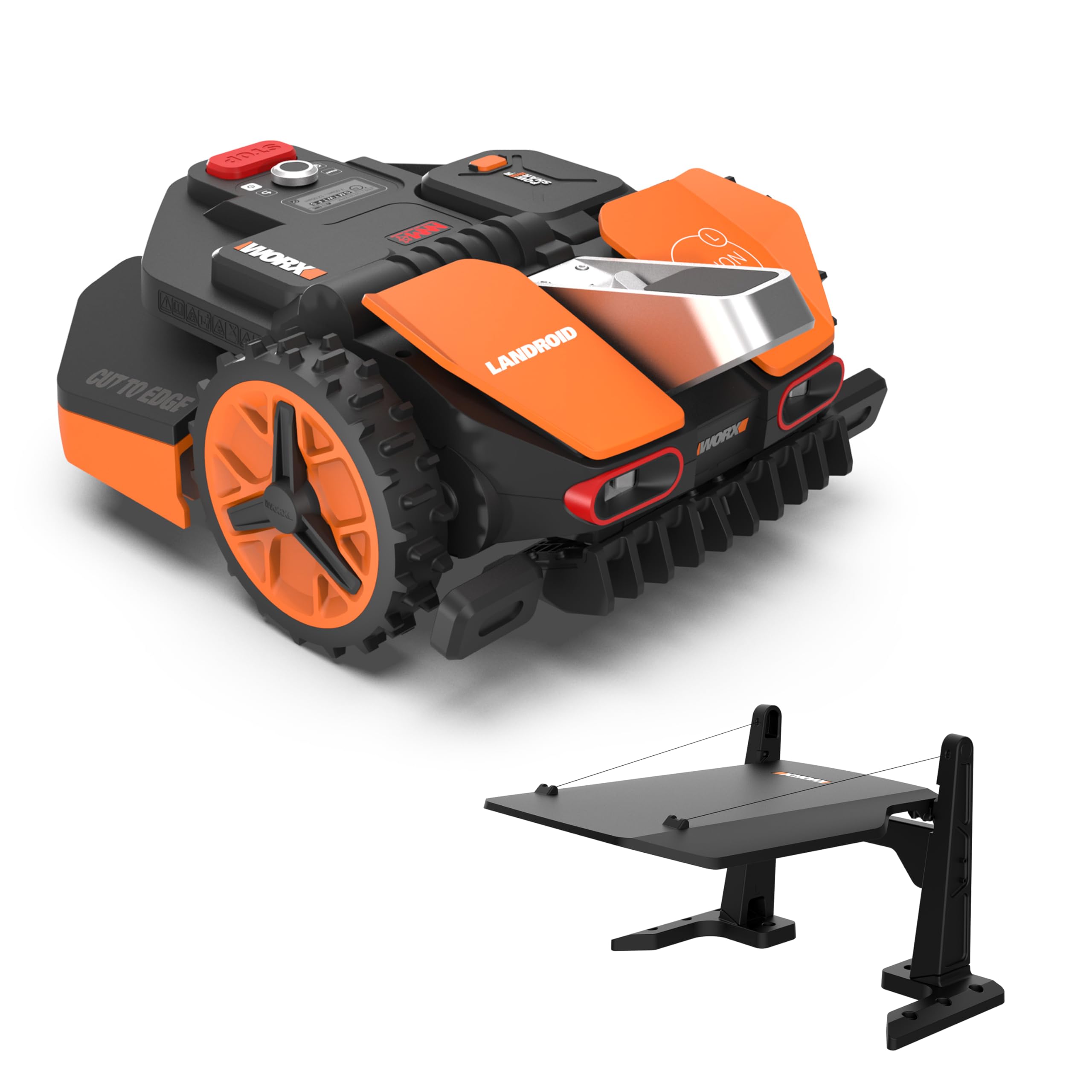 WORX M WR141E Mähroboter 500 m² für kleine Gärten, Akku & Selbstfahrend