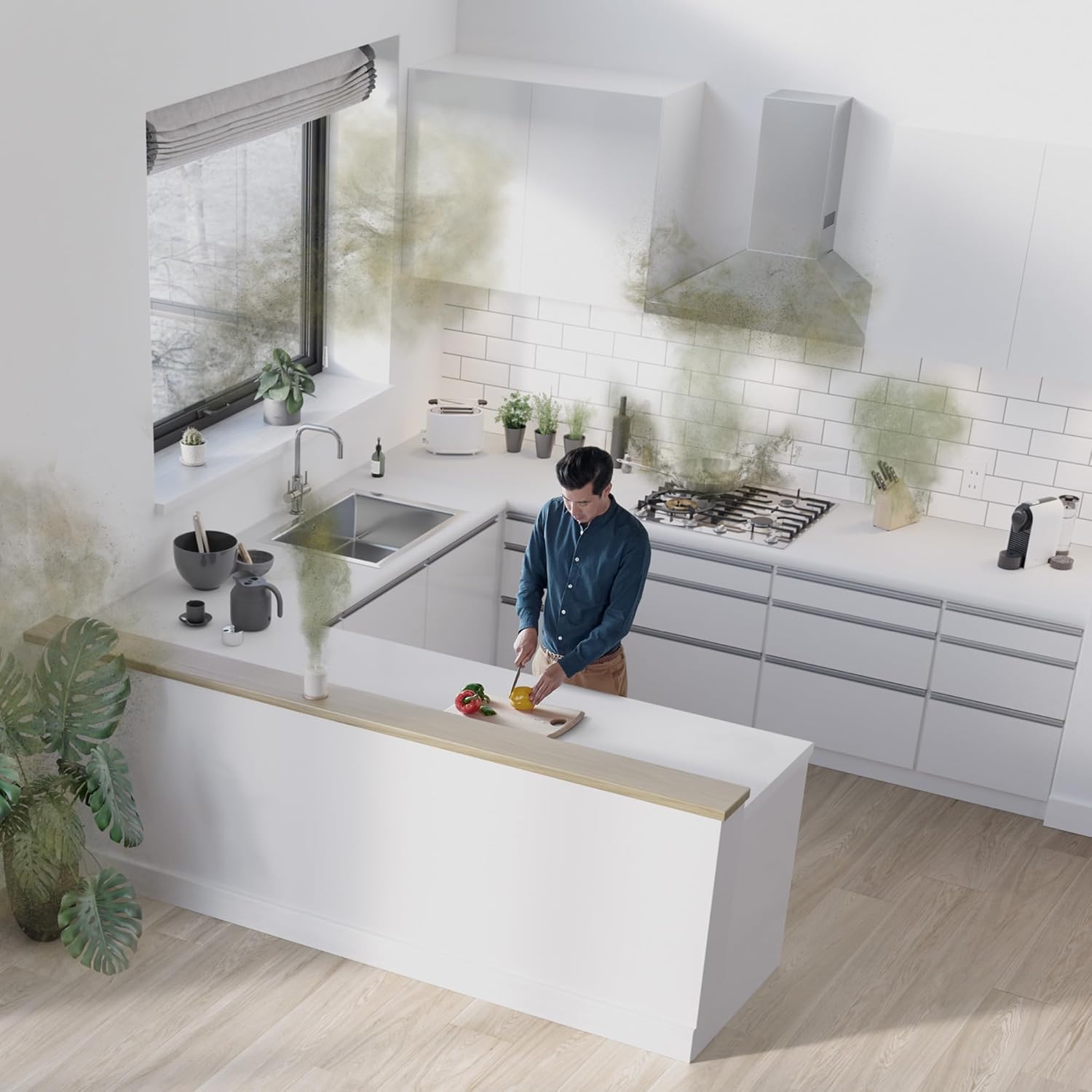 Dyson Purifier Hot+Cool™ Gen1 HP10 Luftreiniger und Heizventilator – Luftreinigung, Heiz- und Kühlfunktion (Silber) Ventilator, Luftreiniger + Heizlüfter
