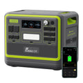 FOSSiBOT Powerstation 2048Wh LiFePO4, 2400W, USB & QC