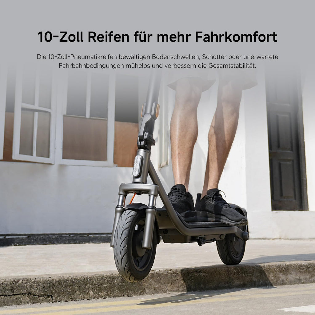 Xiaomi E-Scooter 6 Series, E Roller Mit Straßenzulassung, Max 20km/h, 45-75km Reichweite, 10-12"" Tubeless-Reifen, Federung, Doppelbremse, Faltbar, App-Steuerung