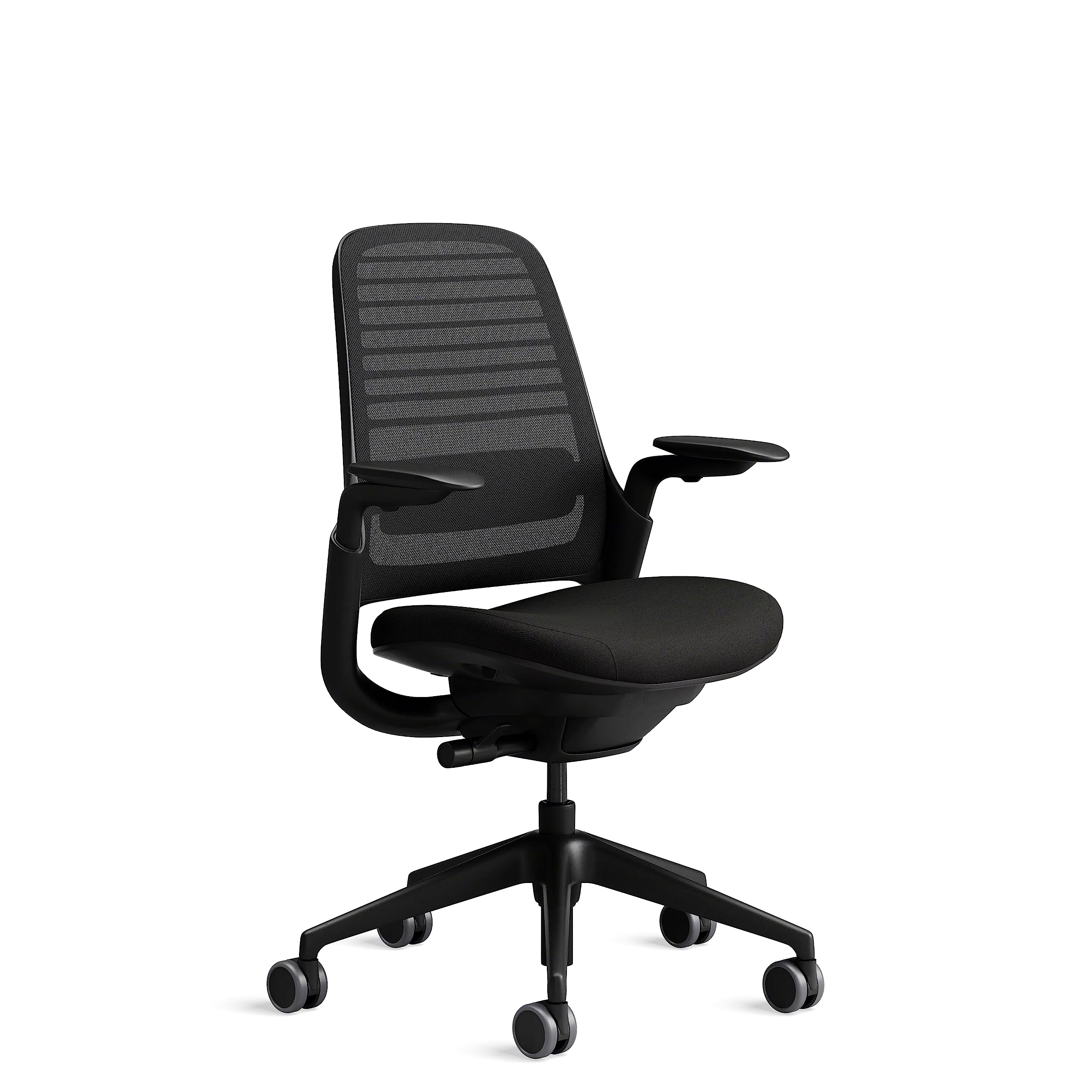Steelcase Series 1 Ergonomic Office Chair with LiveBack Lumbar Support and 4D Armrests Truffle