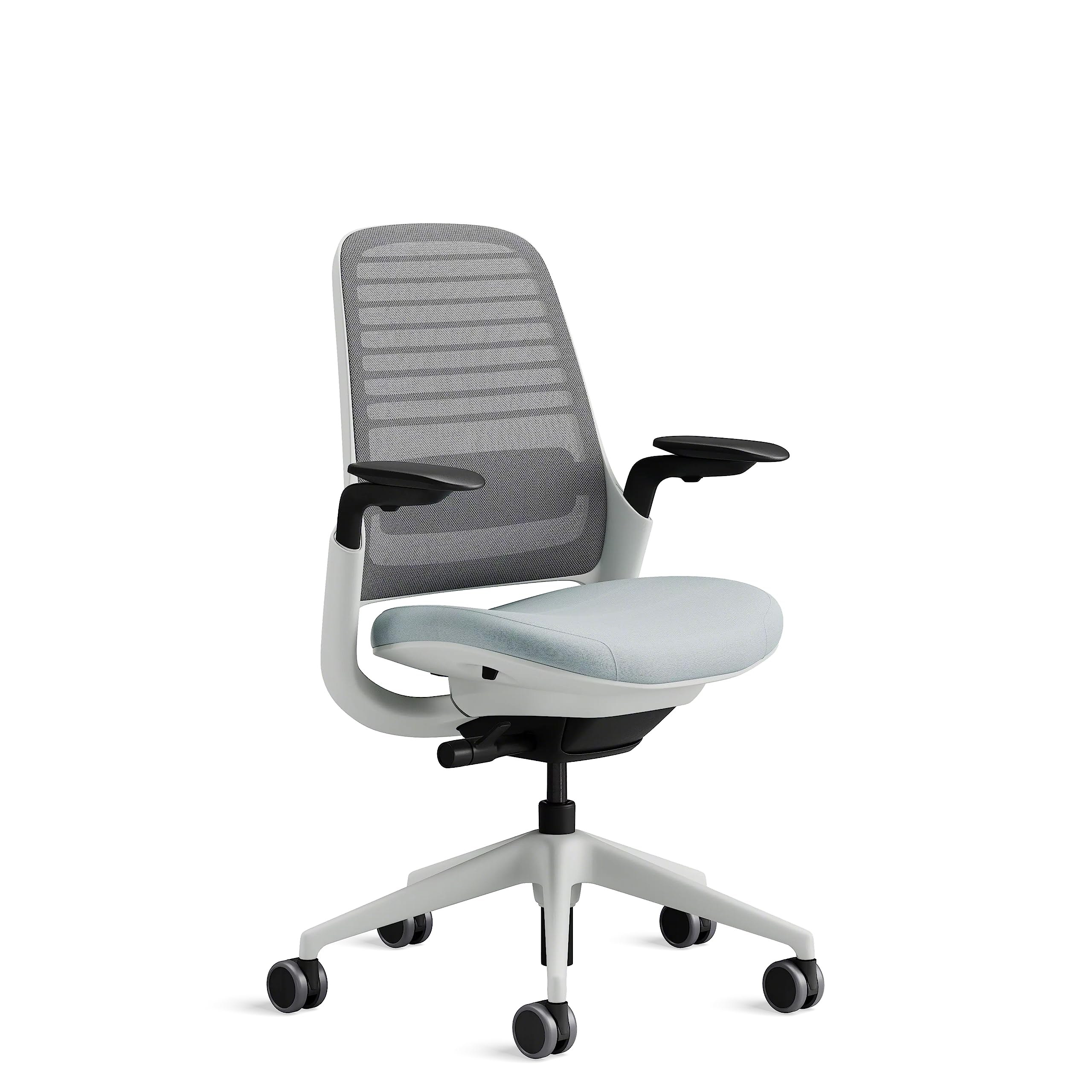 Steelcase Series 1 Ergonomic Office Chair with LiveBack Lumbar Support and 4D Armrests Truffle