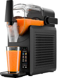 ICEMAN 1.9L Slushie Machine, 5 Presets, No Ice & No Mixing | For Margaritas, Frappes & Shakes, Touch Screen, Easy Dosing Lever, Black