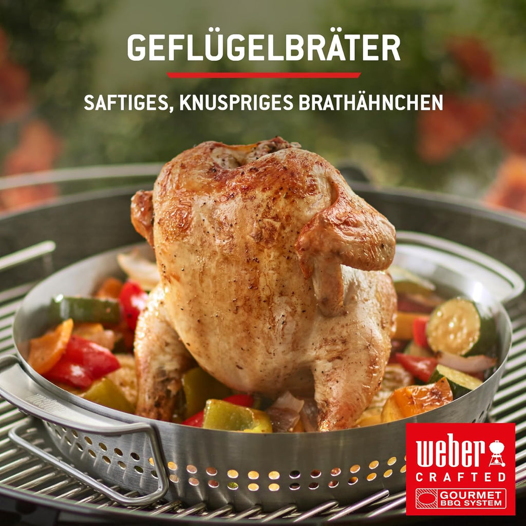 Weber Spirit E-310 Gasgrill | 3 Brenner, Snap-Jet Zündung, Robuste Räder und Warmhalterost, 51 x 46 cm Grillfläche, Weber Works kompatibel, Schwarz/Silber