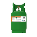 R404A Kältemittel 10kg – HFC-Gemisch, aufladbarer Zylinder mit 1/4" Anschluss, Gewerbliche Kühlung, Transportkälte, Tiefkühlung, Supermarkt-Kühlmöbel, Neuware original versiegelt