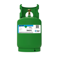 R407C Kältemittel 10kg – R22-Ersatz, Ternäres HFC-Gemisch, aufladbarer Zylinder mit 1/4" Anschluss, Klimaanlagen, Wärmepumpen, Retrofit, Split-Systeme, Neuware original versiegelt
